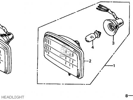 BULB,HEAD LIGHT