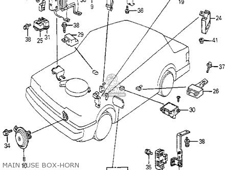 2002 Honda accord horn problem #1