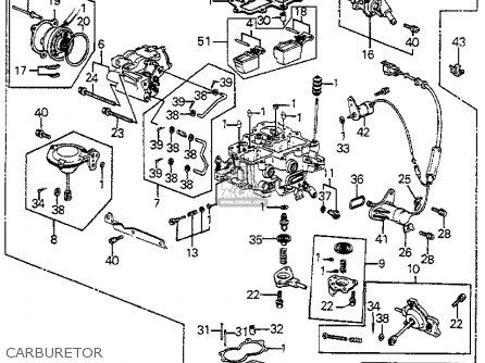 1985 Honda accord lx carburetor #6