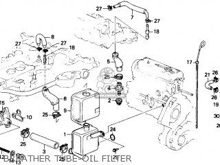 1986 Honda accord oil filter #1