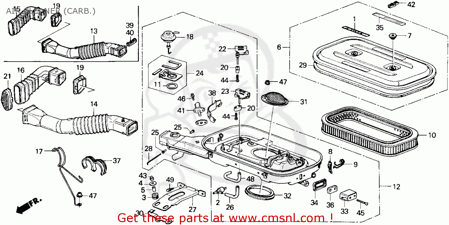 1987 Honda accord lx carburetor #6