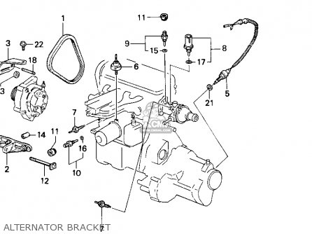Honda accord alternator diagram #7