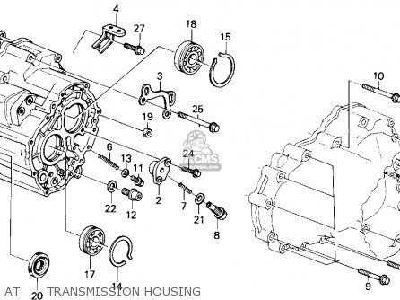 1987 Honda accord automatic transmission #5