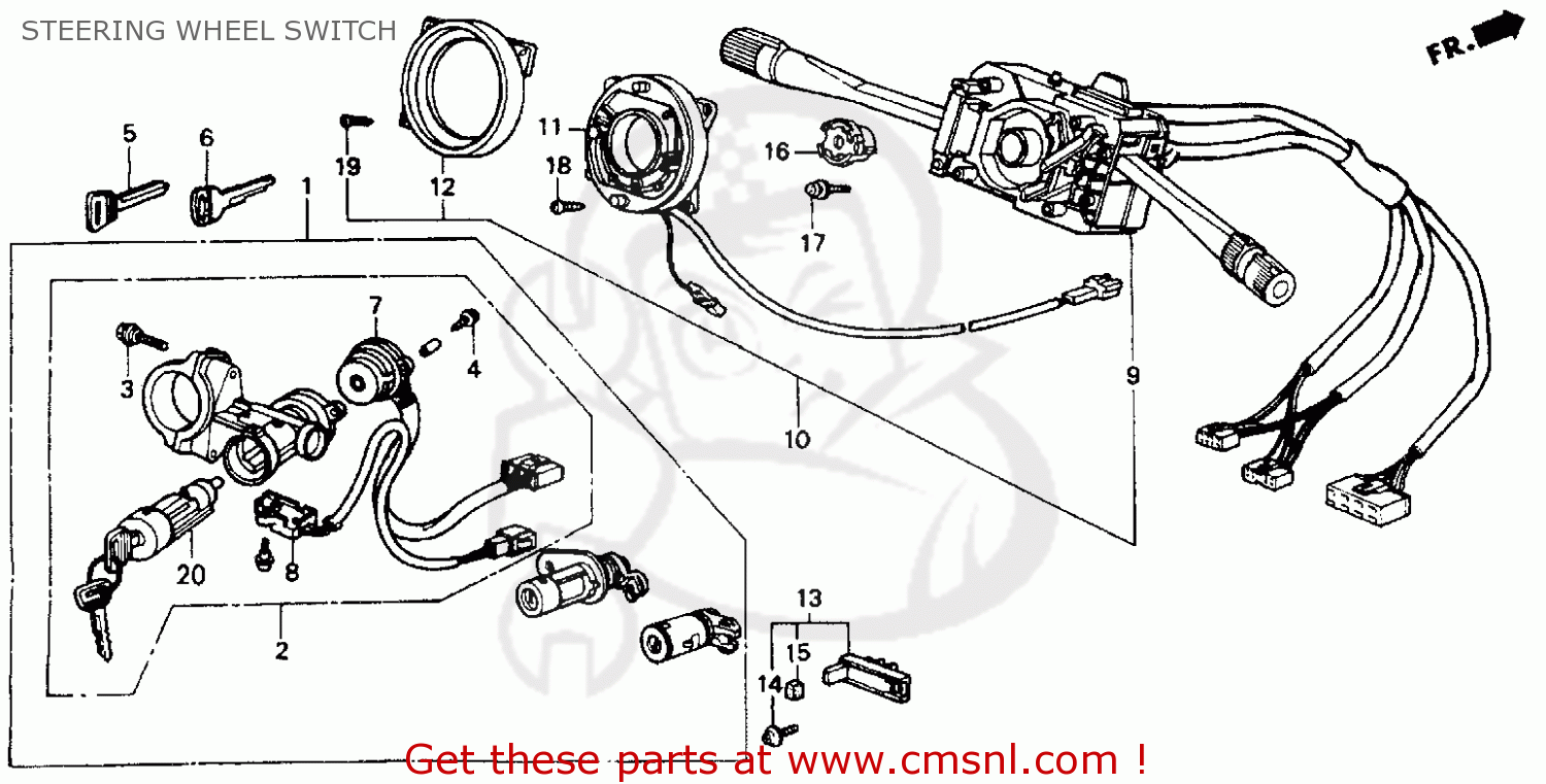 1987 Honda accord dx parts #4