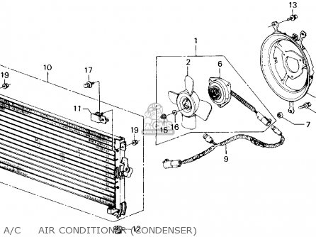 1988 Honda accord air conditioner #7