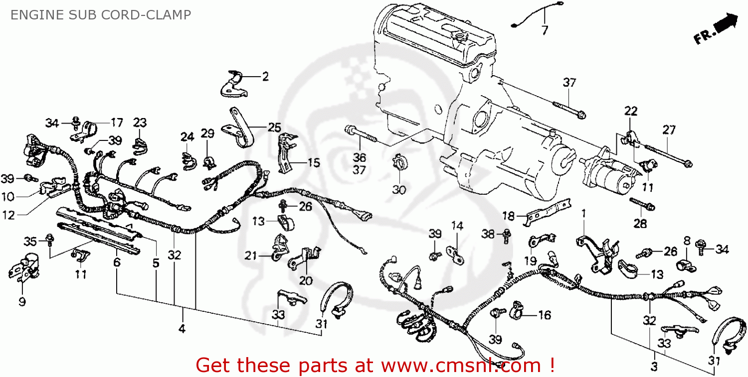 1989 Accord honda part #2