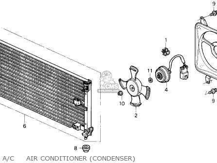 1991 Honda accord air conditioner #7