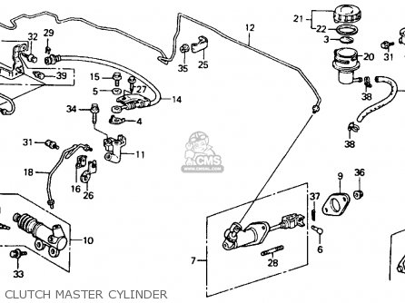 1993 Honda accord lx master cylinder #7