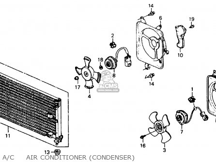 1993 Honda accord air conditioning system #3