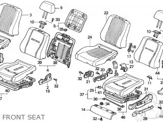 1999 Honda accord front seat #4