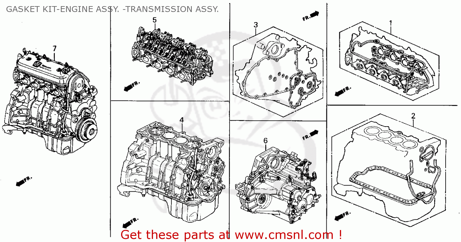 1991 Honda accord engine schematic #7