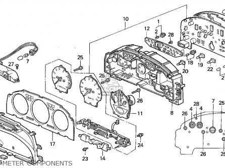 1991 Honda accord station wagon parts #7