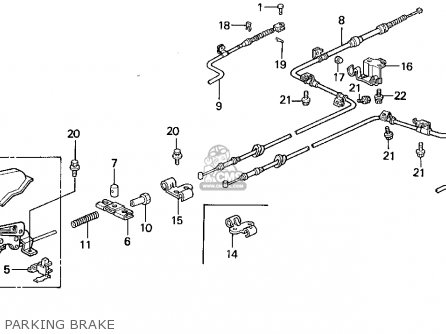 Brake switch 1991 honda accord #2