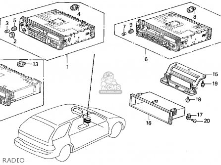 Honda Accord Wagon P Wgn Lx Ka Kl Parts Lists And Schematics