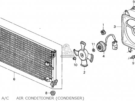 1993 Honda accord air conditioner #5