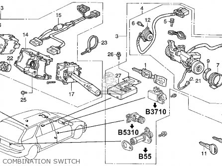 1993 Honda accord brake light sensor