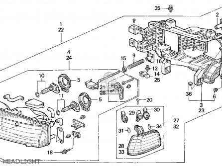 1993 Honda accord antenna fuse #3