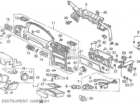 1993 Honda accord antenna fuse #6