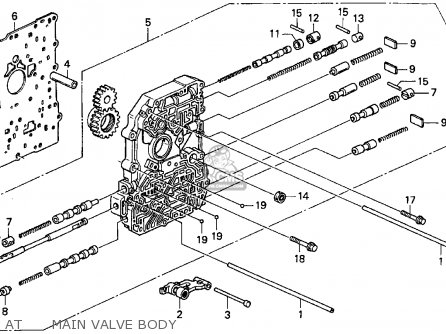 Honda ACCORD WAGON 1994 R WGN EX KA KL Parts Lists And Schematics