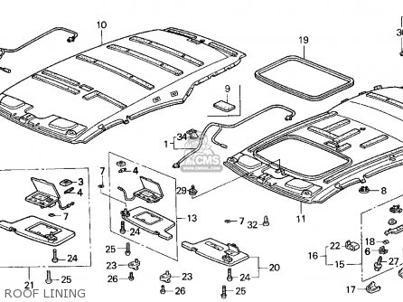 Honda ACCORD WAGON 1994 R WGN LX KA KL Parts Lists And Schematics