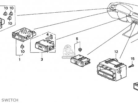 Honda ACCORD WAGON 1994 R WGN LX KA KL Parts Lists And Schematics