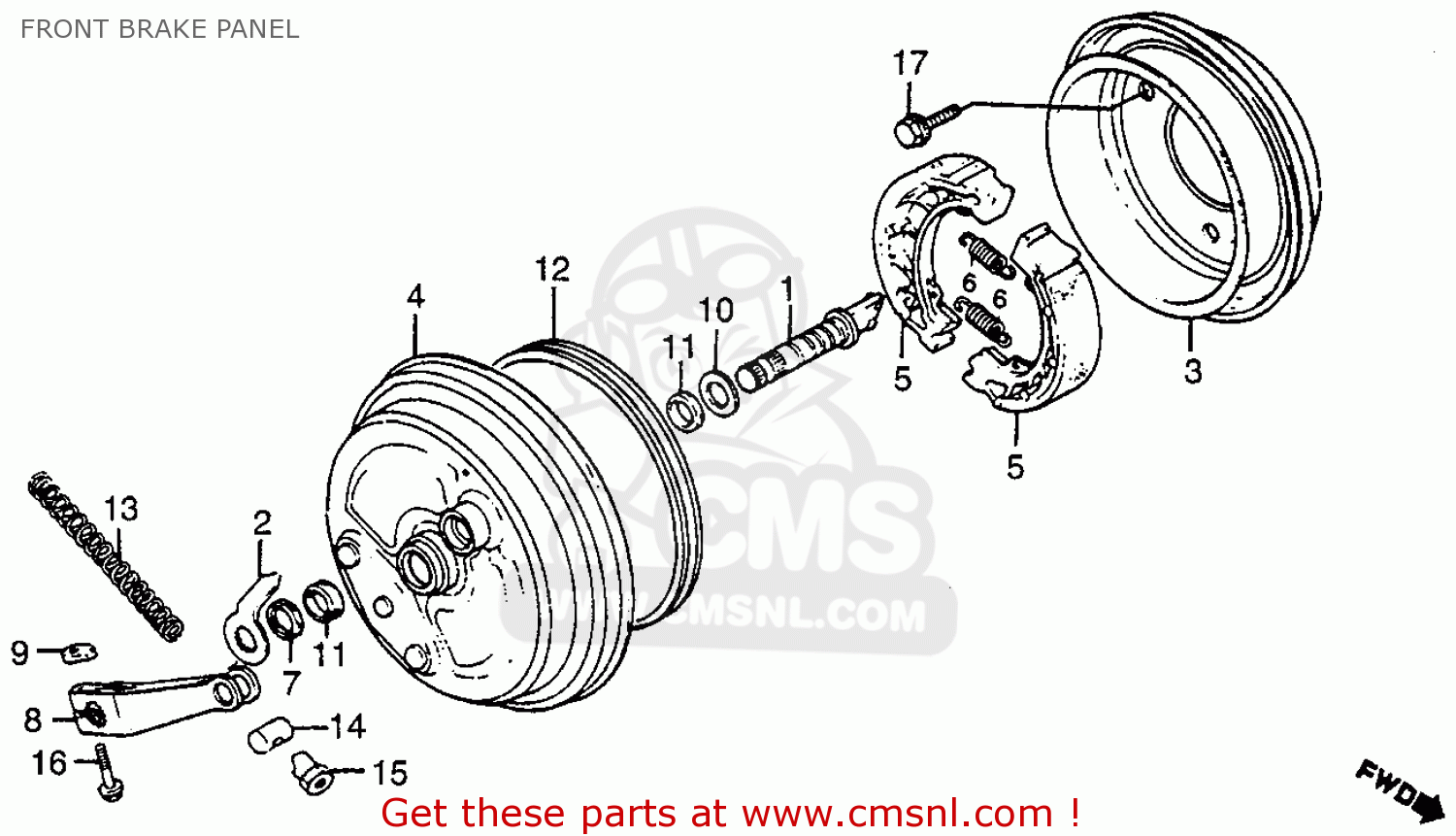 1983 Honda atc200 parts list #6