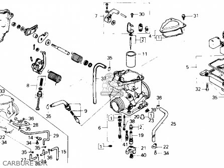 Honda atc carburetor removal #2