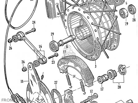 Honda c110 parts list #2