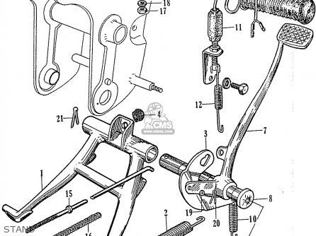 Honda c110 parts list #4