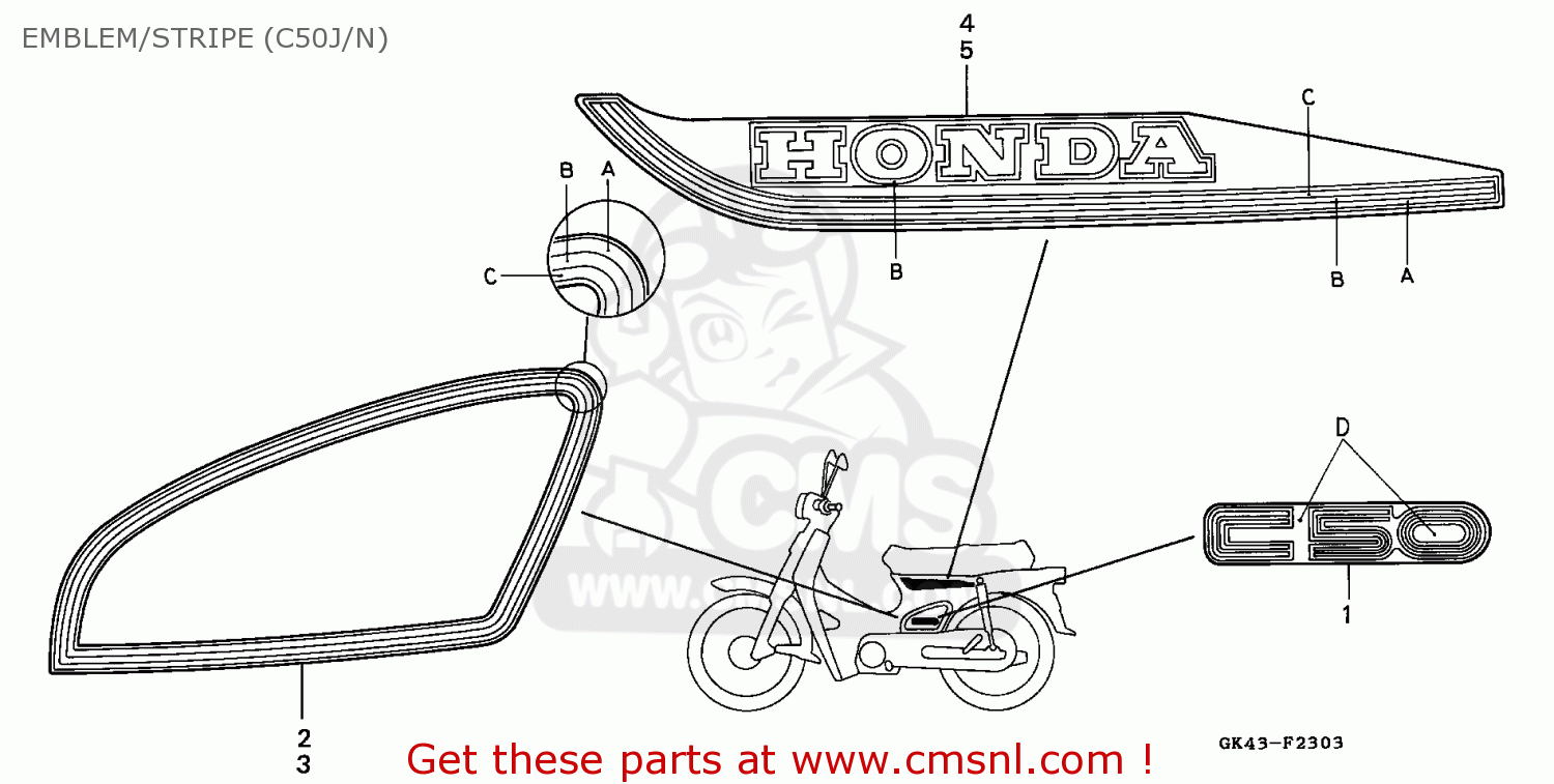 Honda c50 upgrades #6