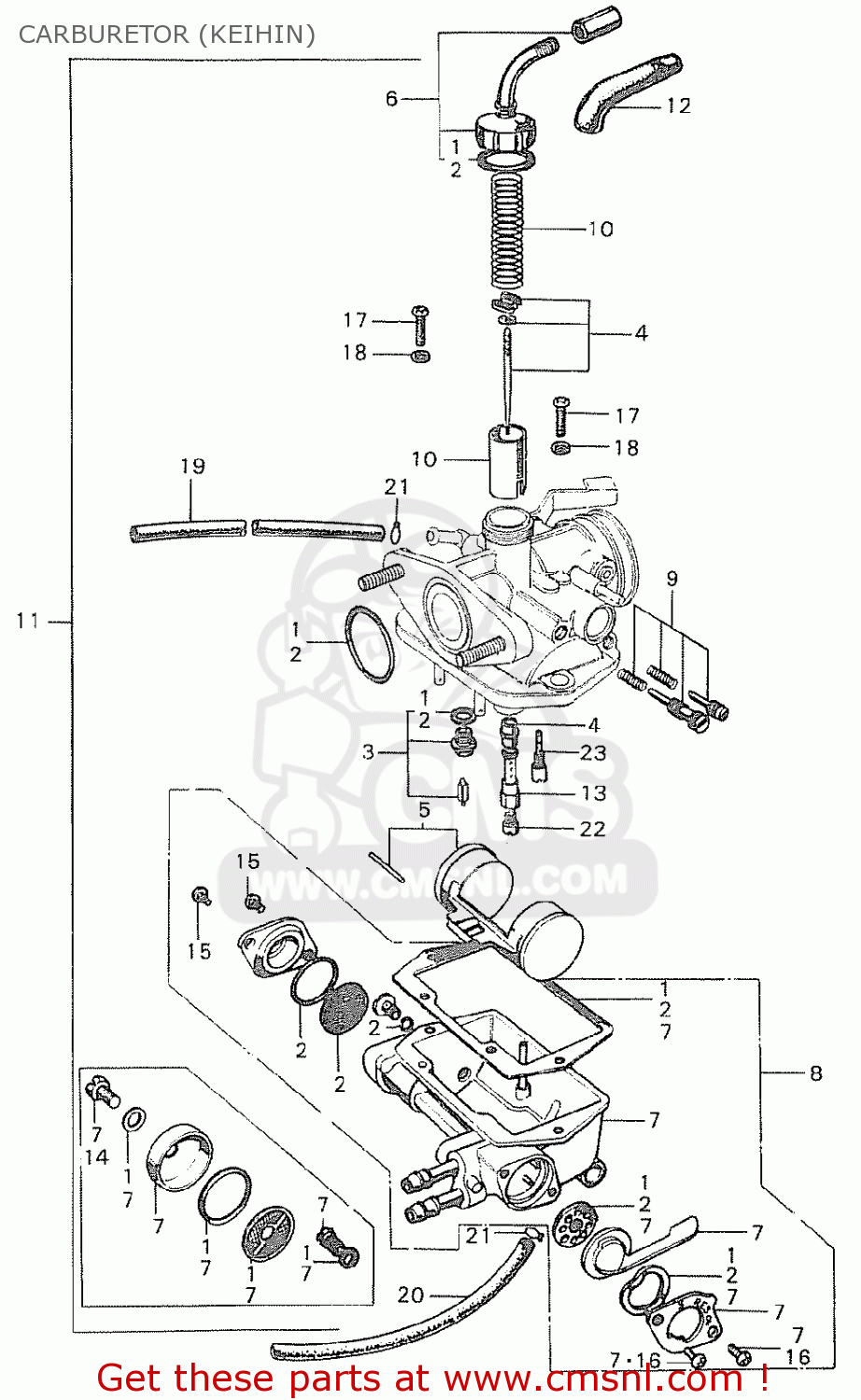 Honda c90 carb adjustment #6