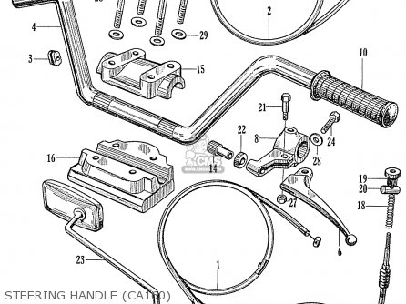 Ca160 honda battery #6