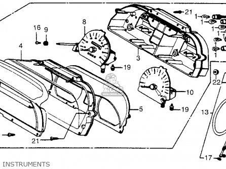 Honda Cb1100f Super Sport 1983 D Usa Parts List Partsmanual Partsfiche