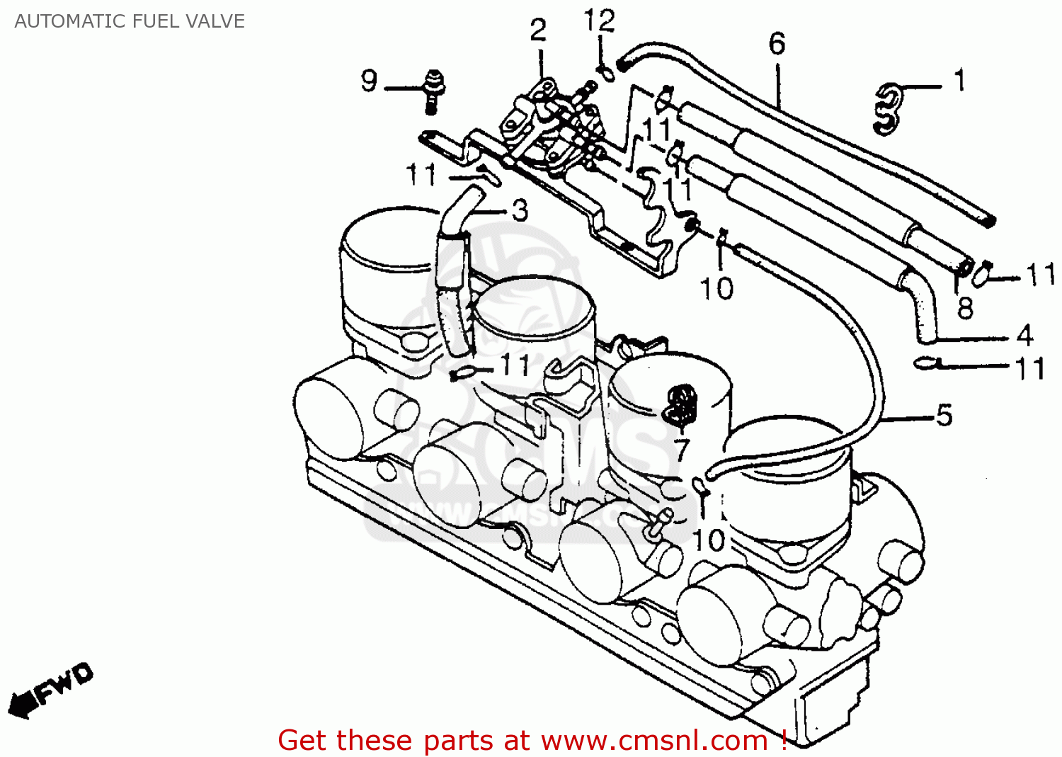 Honda automatic fuel valve #3