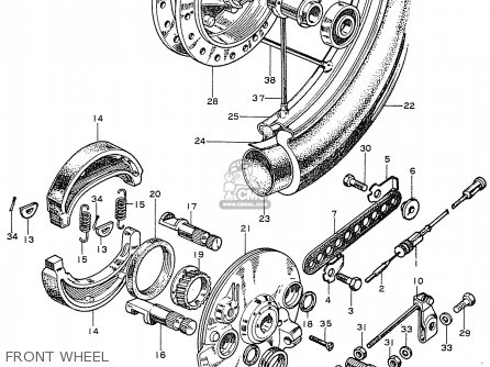 Honda CB125K2 GENERAL EXPORT Parts Lists And Schematics