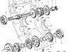 Honda CB125K2 GENERAL EXPORT TRANSMISSION