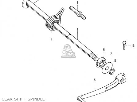 Honda CB125K5 FRANCE Parts Lists And Schematics