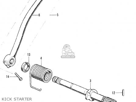 Honda CB125K5 GENERAL EXPORT KPH Parts Lists And Schematics