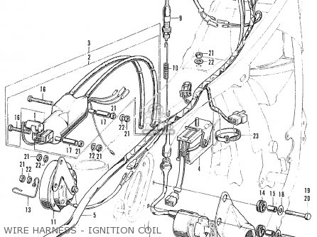 Honda Cb K General Export Mph Parts Lists And Schematics