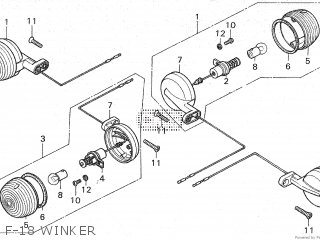 Honda CB125S2 GENERAL EXPORT TYPE 1 KPH Parts Lists And Schematics