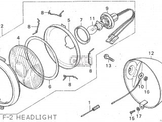 Honda CB125S2 GENERAL EXPORT TYPE 1 KPH Parts Lists And Schematics