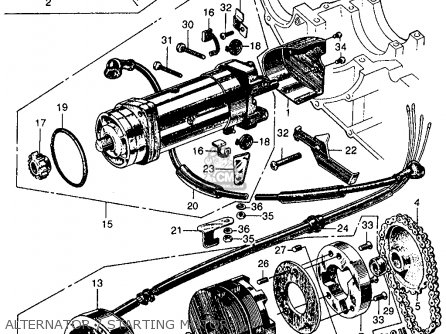 Honda cb160 parts fiche #3