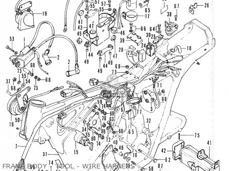 Honda cb200 wiring harness #2