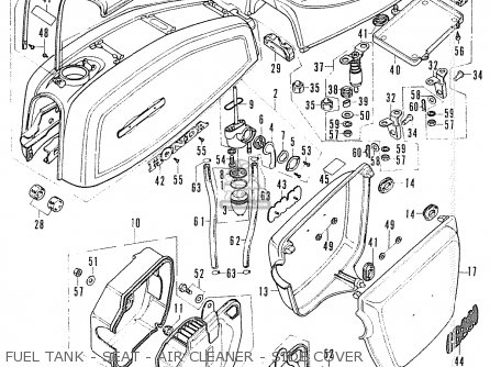 Honda cb200 parts list #7