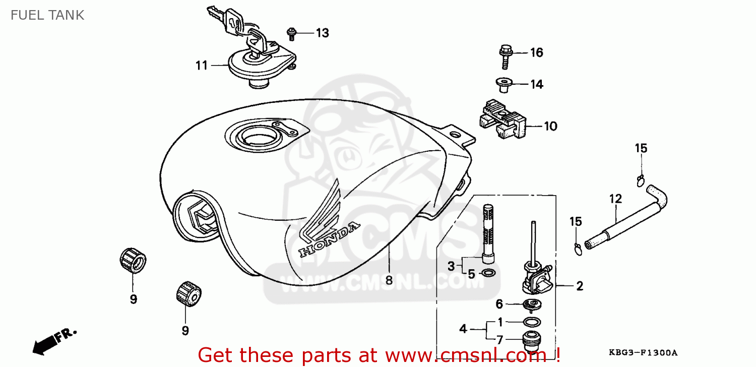 Webike | CMS シーエムエス (17520-KBG-751ZF) SET，FU*NH1／TYPE2