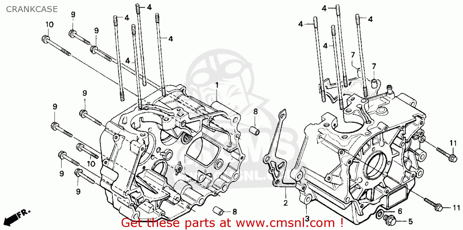 Honda cb250 nighthawk parts #7
