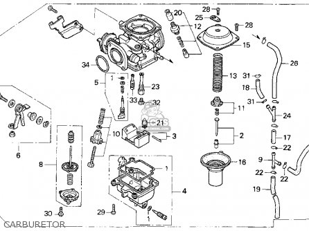 Honda nighthawk carburetor