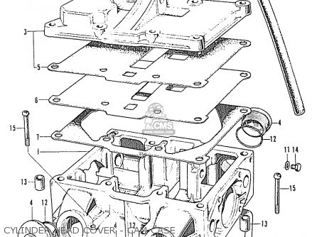 Honda CB250K2 GENERAL EXPORT Parts Lists And Schematics