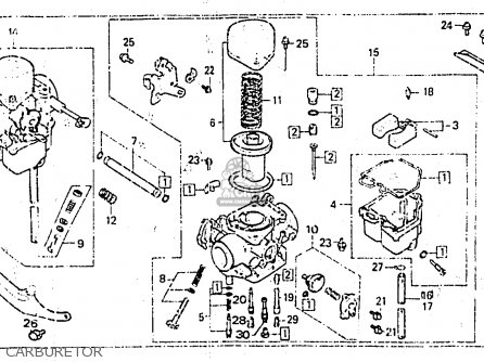 Honda superdream parts list #7