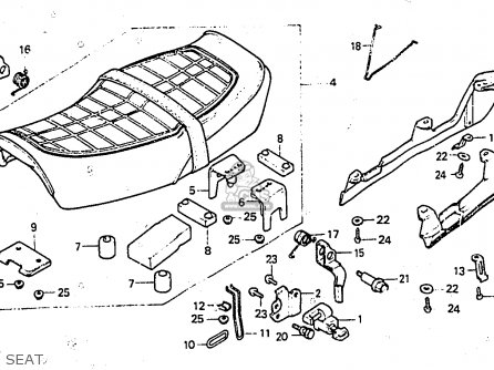 Honda superdream parts list #4